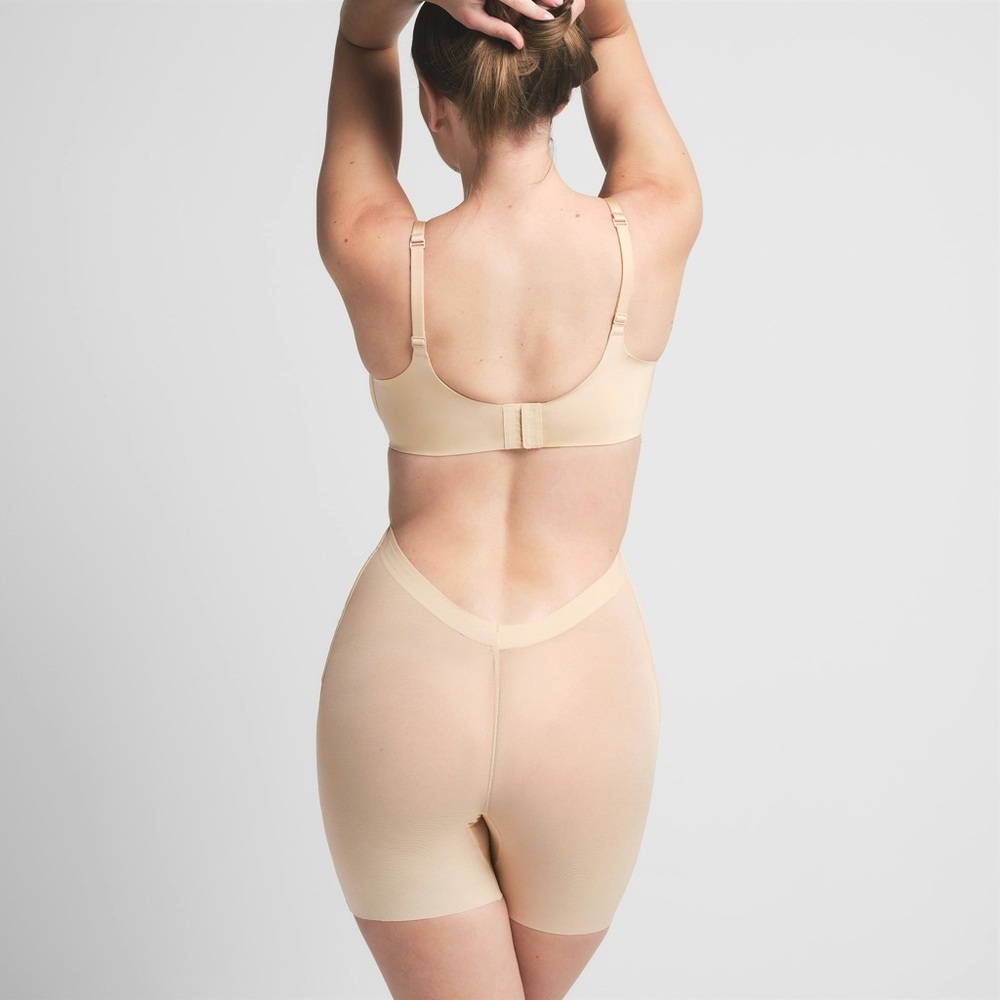 NEW Skims Sheer Sculpt Low Back Compression Shapewear Shorts 3X 877